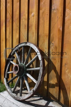 Abandoned wheel
