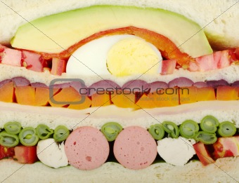 Multi-layered Sandwich