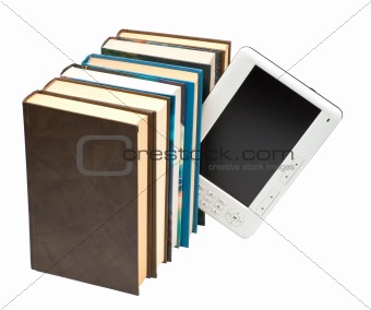 E-book and paper book