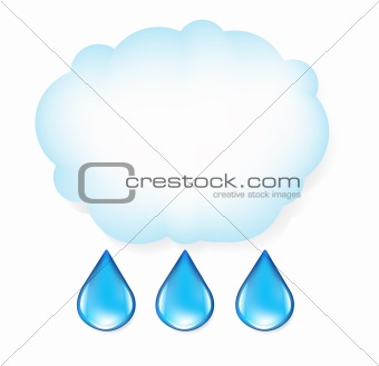 Cloud With Drops