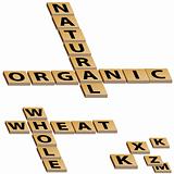 Natural Organic Whole Wheat Crossword Puzzle