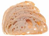 Slices of Fresh Baked Artisan White Bread