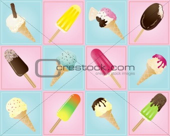 ice cream tiles