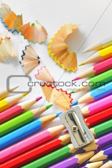 abstract Color pencils