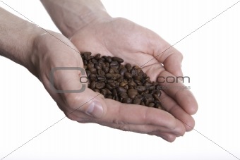 Coffee in hands