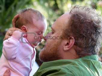father with child