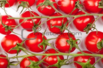 cherry tomatoes background
