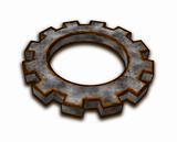 rusty gear wheel