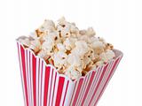 pop Corn isolated on white background