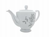 Delicate vintage porcelain tea pot