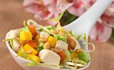 Fresh Asian Salad with Chicken