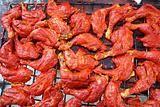 grilled chicken in red achiote sauce tikinchik Mayan