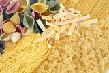 Uncooked pasta