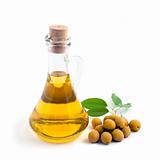 Green olives and oil