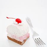 Cake with fork