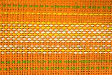 Orange weave for background texture