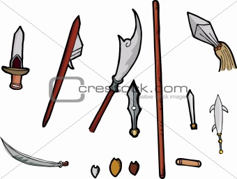 Asian Weapons Set I