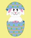 Bunny in Easter Egg