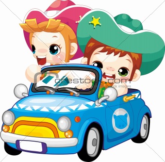 Cartoon Cute Car