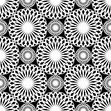 Seamless lacy pattern. Rosette texture.
