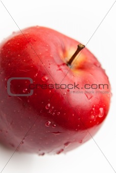 fresh red apple 