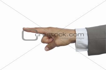 indicating gesture