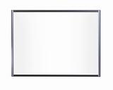 blank board, isolated on white background, free copy space