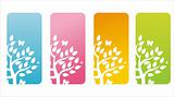 colorful floral banners