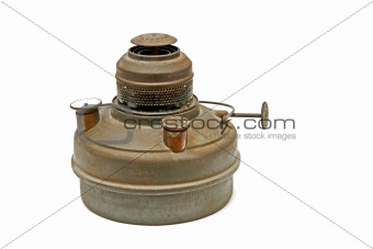 fuel tank with a small burner