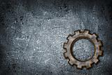 rusty gear wheel