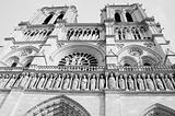 Beautiful architecture of the Notre Dame cathedral