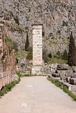Ancient Column in Delphi