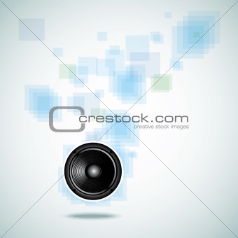 Abstract Background with speaker