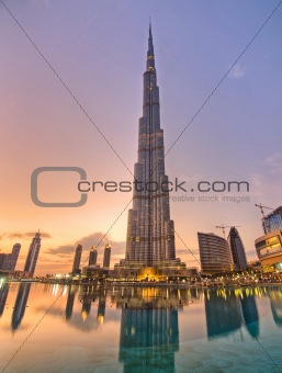 Burj Khalifa skyscraper