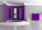 purple luxury bathroom