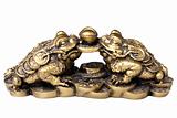 Chinese feng shui frogs 