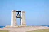 Bell in Hersones, Old Greak city in Crimea, Ukraine