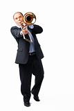 Young Trombone Player