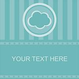 abstract cloud frame