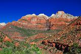 Breathtaking view of Zion National Park.