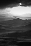 Black and white desert