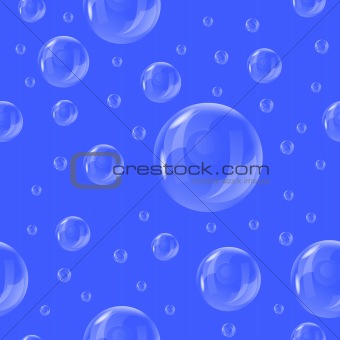 seamless wallpaper of the bubbles