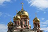 Dome of church of the Pokrov in Saratov