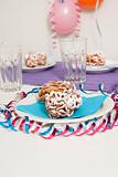 Traditional finnish May Day funnel cake