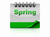 spring calendar