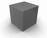 gray cube