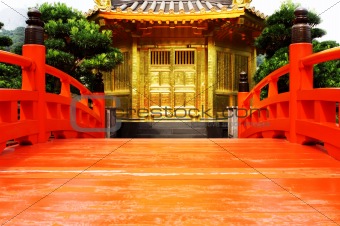 oriental golden pavilion 