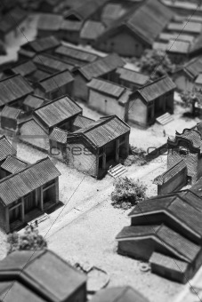model of chinese village 