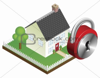 Home security system concept 
