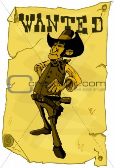 Cartoon cowboy